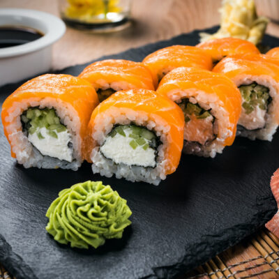 Филодельфия с лососем